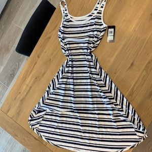 Marc New York asymmetrical summer tank dress large